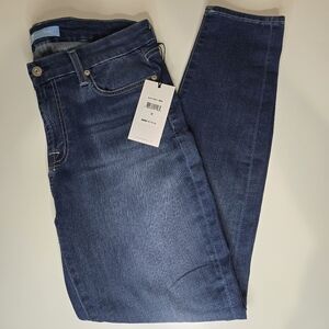7 For All Mankind The Ankle Skinny Jeans Size 30